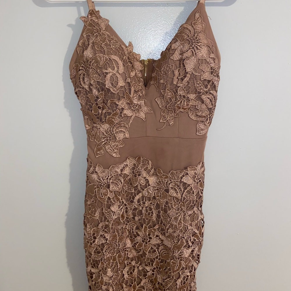 Floral Lace homecoming/formal dress
